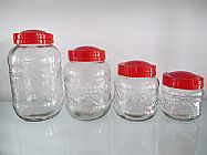 Glass storage Jar Series